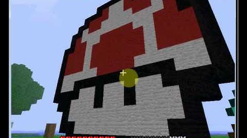 MineCraft: 8-bit Mario Mushroom!