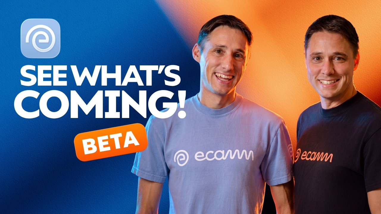 Ecamm v4.6 Beta is coming and we’re giving you a first look! 👀