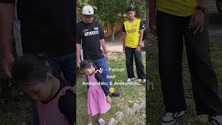 Abah &amp; Abg Adib..#ayah #anak #allahummashollialasayyidinamuhammad #abohchannel #relax #santai