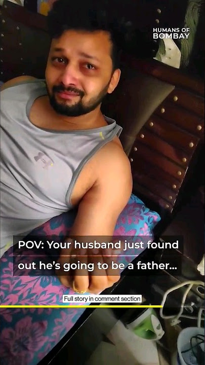 My husband started crying... #shorts #pregnancy #news #love #husband #wife #surprise