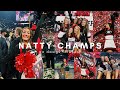 CHEERING THE NATIONAL CHAMPIONSHIP | uga v bama