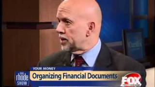 Importance of organizing financial documents