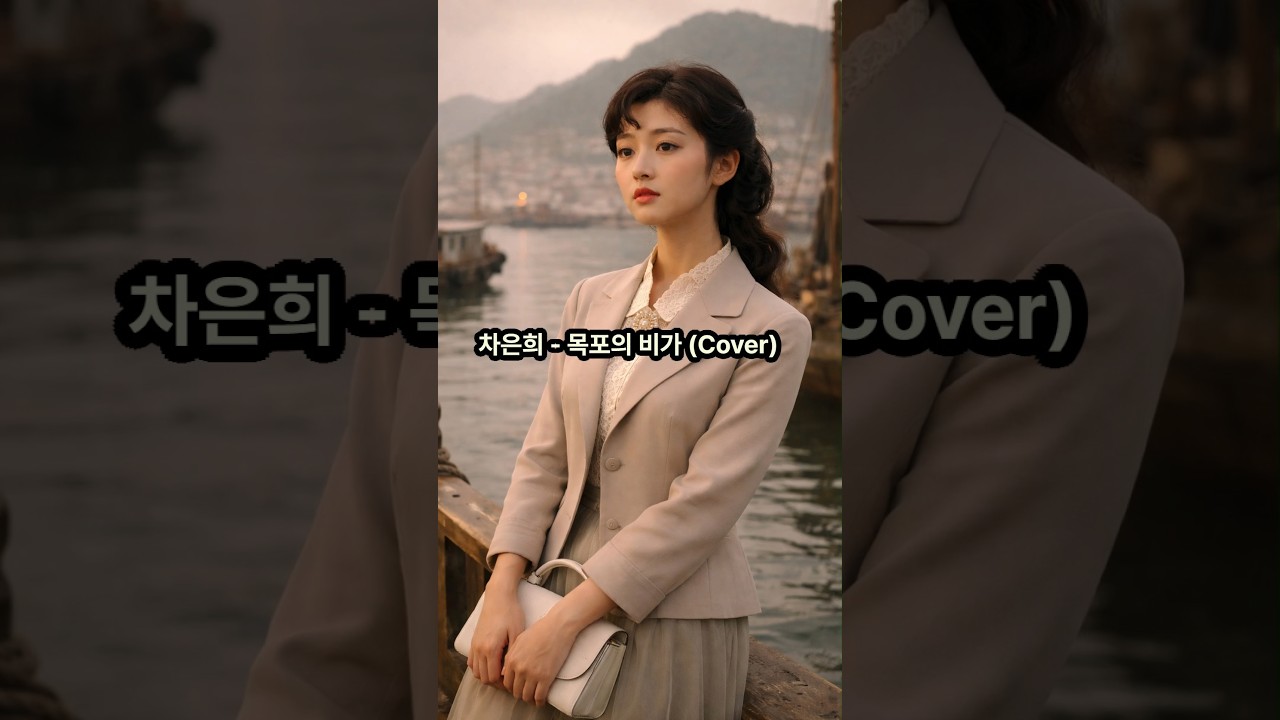 차은희-목포의 비가(Cover)      #신청곡 #AI커버  #목포의비가 #차은희 #항구가요