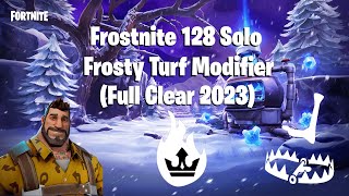 Frostnite 128 Solo | Frosty Turf | Full Clear (2023)  Fortnite STW