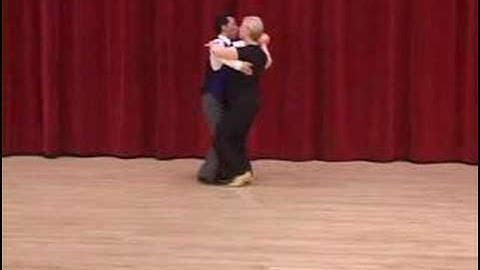 Gold Slow Foxtrot - Continuous Reverse Wave Ballroom Dance Lesson