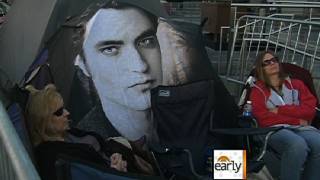 The Early Show - "Twihards" camp out for "Twilight" premiere in L.A.