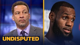 Chris Broussard on why Cavs draft has zero impact on LeBron's decision to stay | NBA | UNDISPUTED