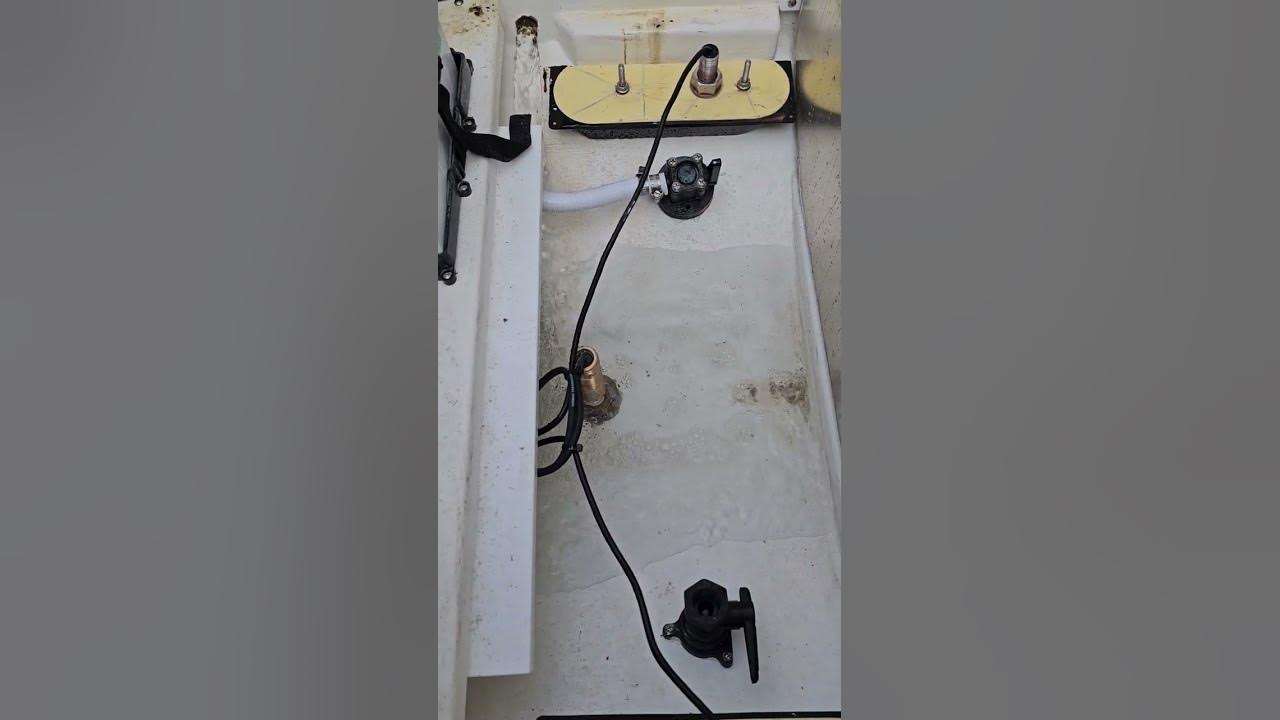 mystery water in seasport kodiak 2600 YouTube