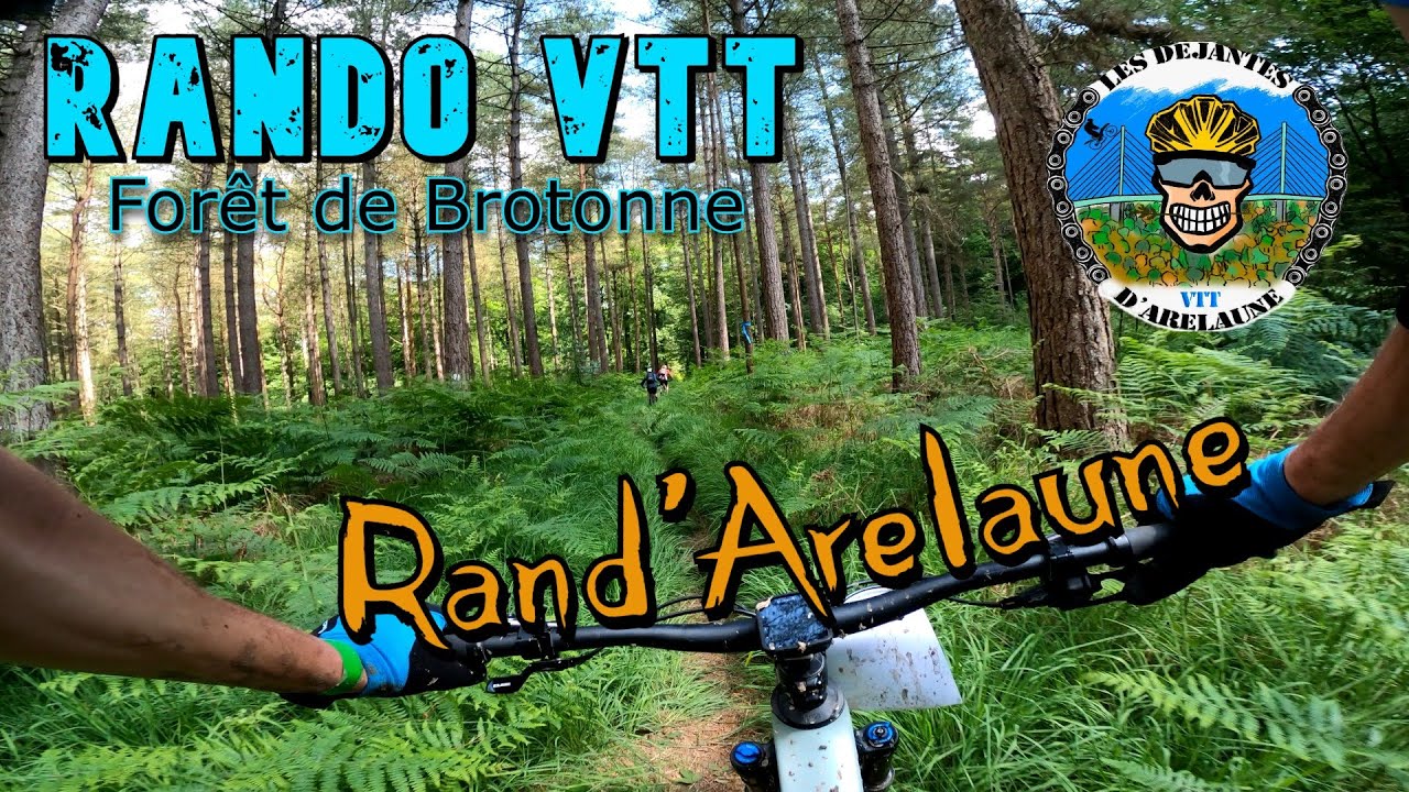 RANDO VTT , la Rand'Arelaune - Forêt de brotonne ❤️ 