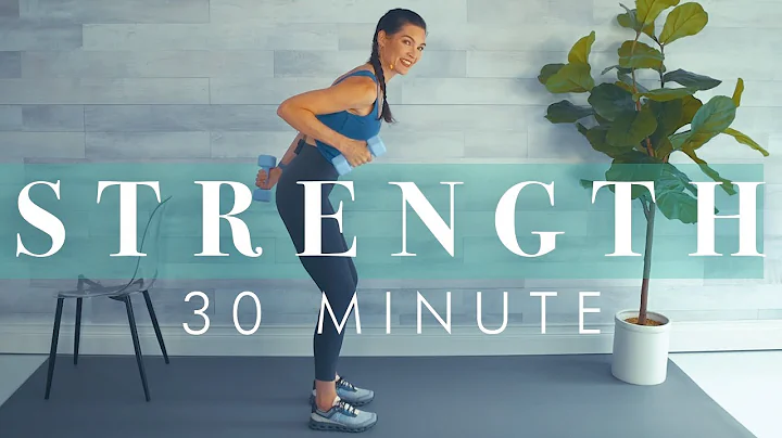 Strength Training Workout for Beginners & Seniors // Isometric & Balance Exercises! thumbnail