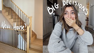 I&#39;m making a big decision... + touring a HOUSE in Toronto!