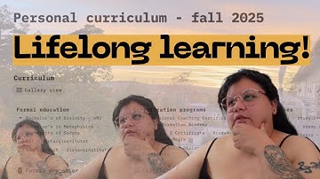 Building my Personal Curriculum for Fall 2025 + FREE Notion template!