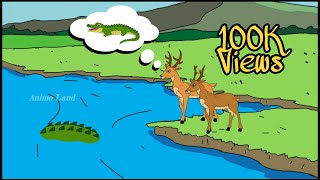 Deer version | Wildebeest from  Birdbox Studio.  Hilarious Cartoon