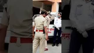 Indian police singing song good time