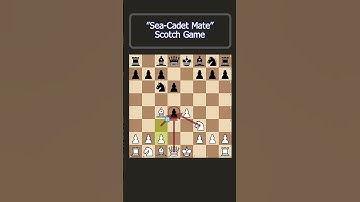"Sea Cadet Mate" Scotch Game | Chess Opening Traps