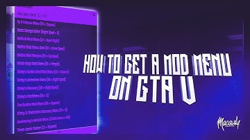 [1.25/1.26] How To Get a GTA 5 Mod Menu + Download!
