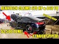 CRAZY AUCTION FIND! $250K Straight Piped RennTech S65 AMG Coupe! Dyno Battle VS My Cheap DIY E55 AMG