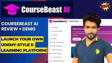 CourseBeast AI Review – Launch Your Own Udemy-Style E-Learning Platform!