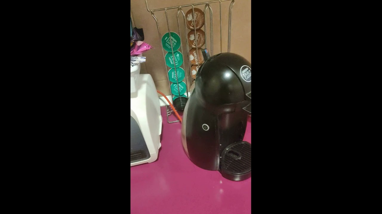 Dolcegusto Piccolo. Error botón amarillo. - YouTube