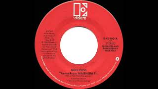 1982 HITS ARCHIVE: Theme From Magnum P.I. - Mike Post (stereo 45)