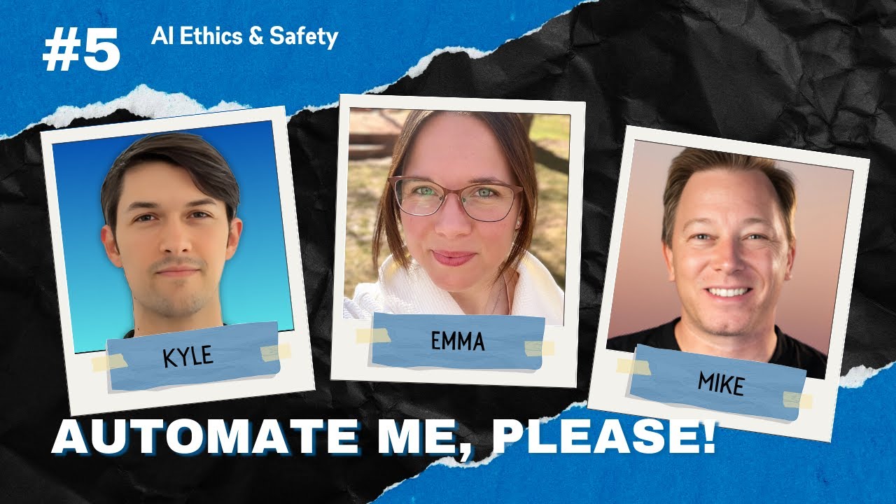 Intro to AI Ethics & AI Safety: How Do We Use AI Responsibly? | Automate Me, Please! Podcast #5