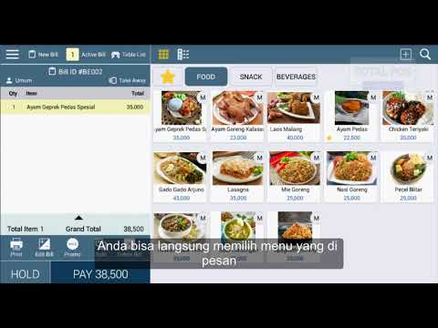 Cara Transaksi Take Away Laris POS