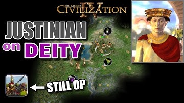 Justinian - Deity 99 NC 314 - EP01 Race for the Gems | Civilization IV