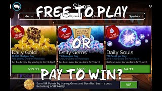 Gems of War - F2P or P2W? screenshot 5