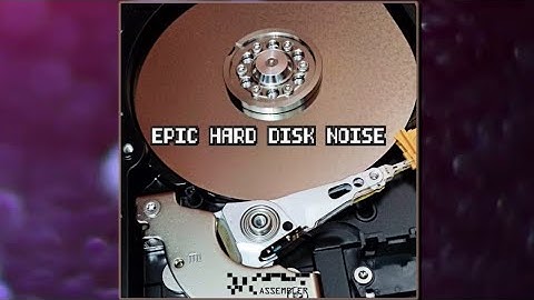 Epic Hard Disk Noise (Royalty​​-​​Free Sound Effects) For Foley in Filmmaking, Video Games & Music