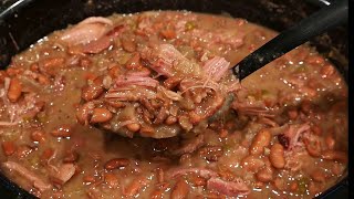 Slow Cooker Crockpot Red Beans.. Easy Recipe