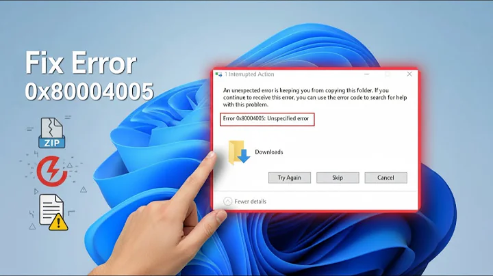 Fix Error Code 0x80004005 on Windows 11 | Simple & Complete Step-by-Step Tutorial!
