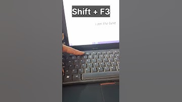 Lowercase upper case Alphabet change #computershortcutkeys
