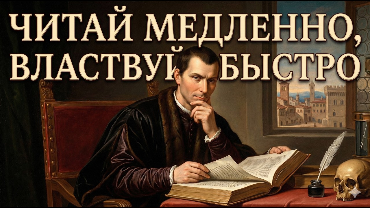 Почему медленное чтение развивает мозг? Как правильно читать книги? Правило Макиавелли
