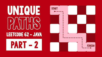 Unique Paths - Leetcode 62 - Part 2 - Memoization Approach - Java