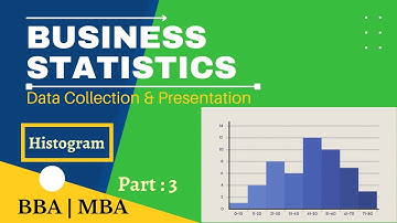 Business Statistics | Data Collection And Presentation | Histogram | Part-3