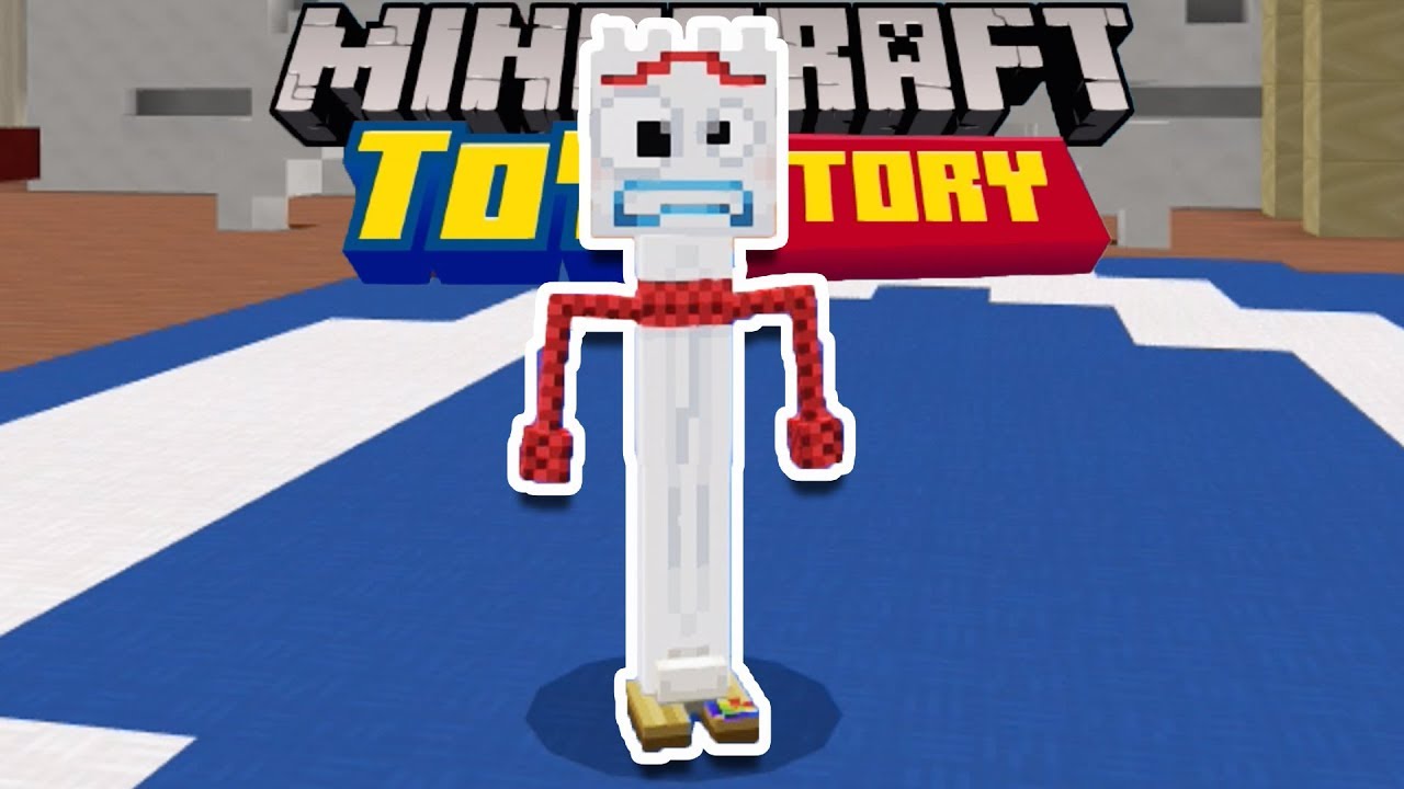 I Became Forky In Minecraft Toy Story 4 Vloggest