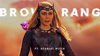 BROWN RANG- SCARLET WITCH EDIT😍😈 | JUV EDITS | #scarletwitch #elizabetholsen