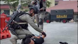 Brimob Kalbar Latihan Check Point