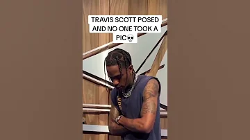 Travis Scott Posed And Nobody Took A Pic Travisscott Rap Hiphop 
