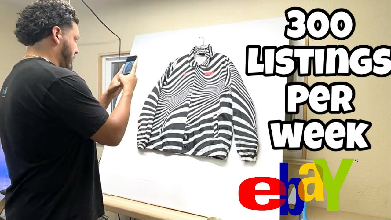 How I list 300 items a week on eBay Q/A- Bigger by the day Ep.7 - YouTube