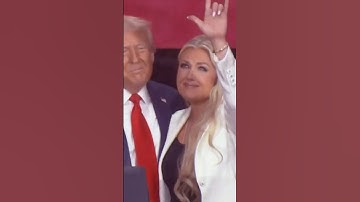 DEVIL HORN Erika Kirk Flashes Hand Signals At Charlie Kirk Funeral