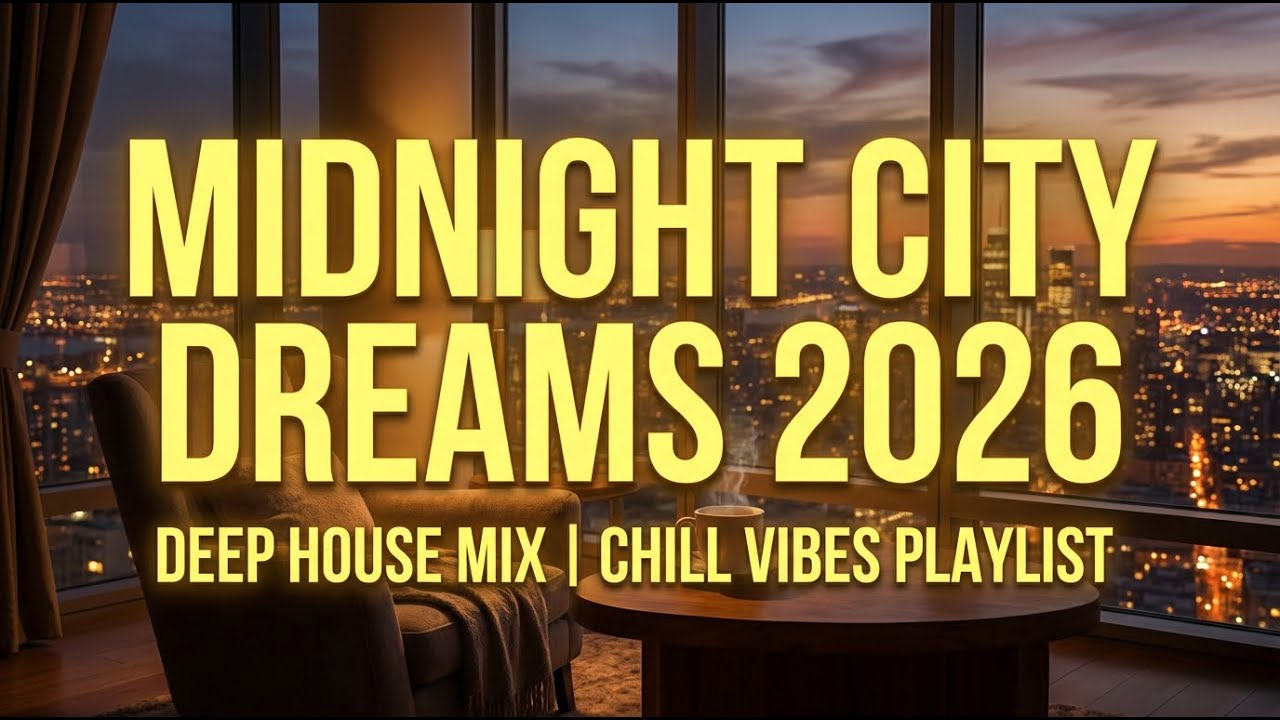 Midnight City Dreams 2026: Deep House Mix | Chill Vibes Playlist