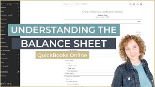 Understanding the Business Balance Sheet