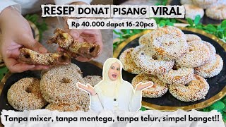 Download Lagu COOKING WITH TASYI: EPS 149 - RESEP DONAT PISANG VIRAL MODAL 1.500‼️TANPA TERIGU, TELUR \u0026 MIXER... MP3 Download Lagu COOKING WITH TASYI: EPS 149 - RESEP DONAT PISANG VIRAL MODAL 1.500‼️TANPA TERIGU, TELUR \u0026 MIXER... MP3