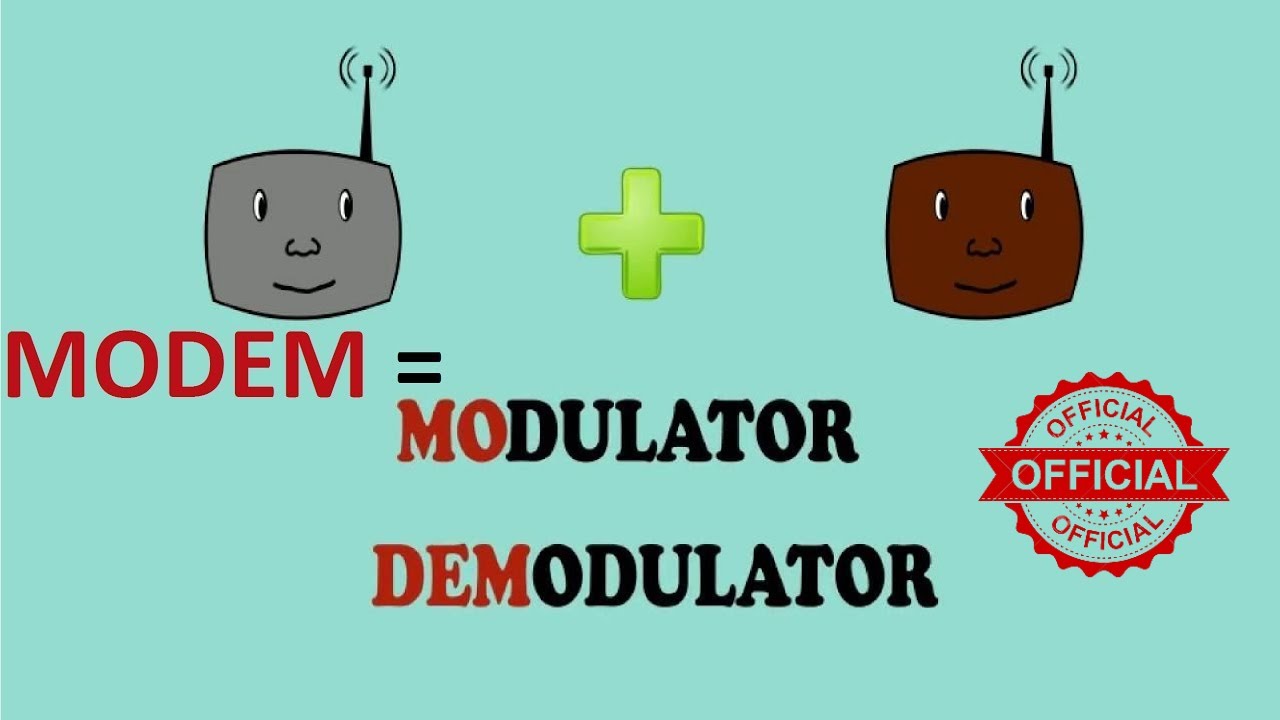 modem คือ อะไร  New Update  Modem - What is a modem | How Does Modem work | modulation | modulator | what is modem