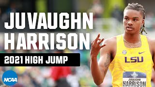 JuVaughn Harrison's 2021 NCAA high jump championship