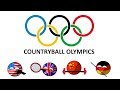 Countryball Olympics Day 1 (Athletics, Shooting, Rowing)