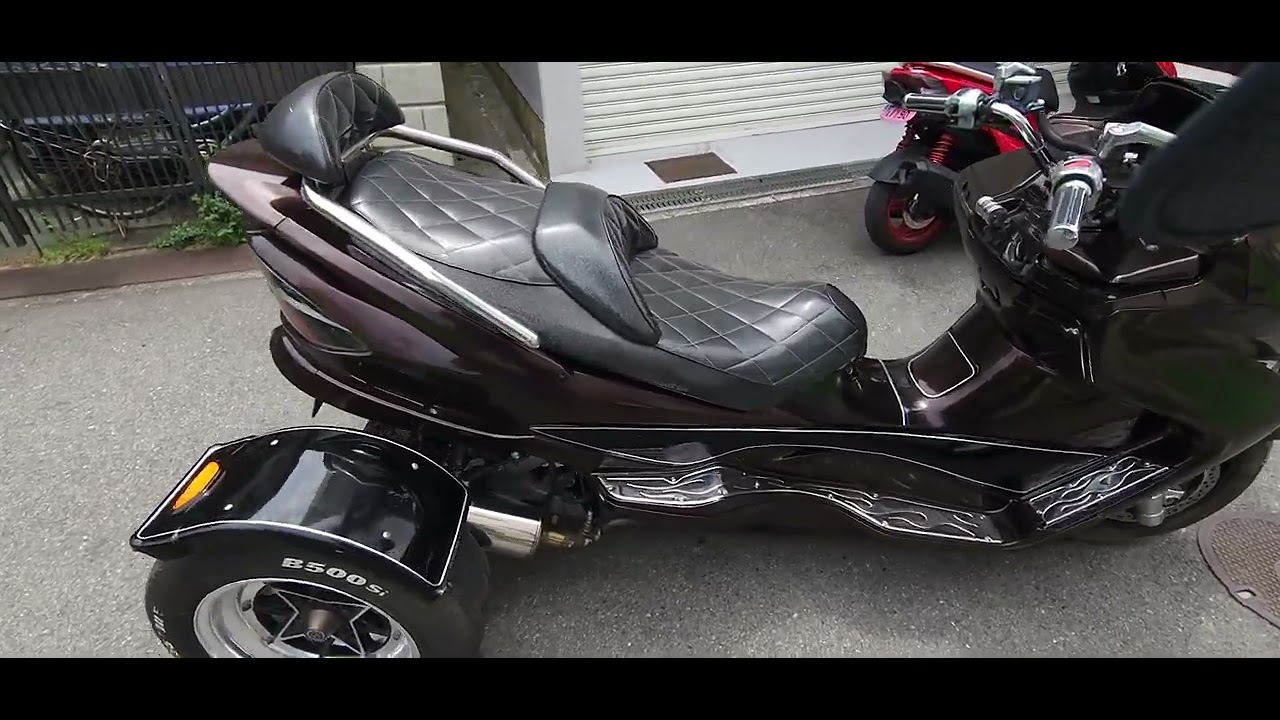スカイウェイブ250のトライク スカイウェイブ250 トライク 仕様 - YouTube