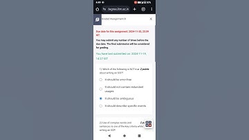 # week 8 English 2 graded assignment #bs degree #iitm#