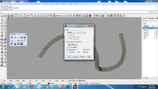Rhinoceros Basic Tutorial |  3D Vase surface tool how to use in rhino 4 hindi p2
